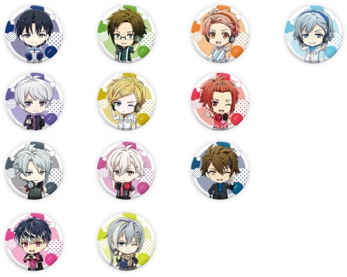 グッズ バッチ アイドリッシュセブン ねんどろいどぷらす トレーディング缶バッジ アニメイト
