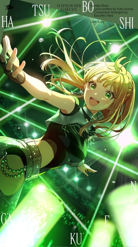 【音楽】学園アイドルマスター 初星学園 紫雲清夏 3rd Single「Love & Joy」