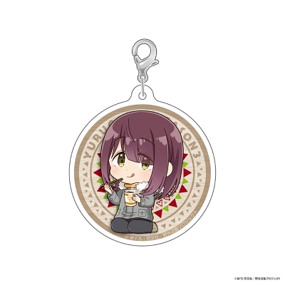 【グッズ-キーホルダー】ゆるキャン カップ麺シリーズ アクリルキーホルダー 綾乃【アクロス】