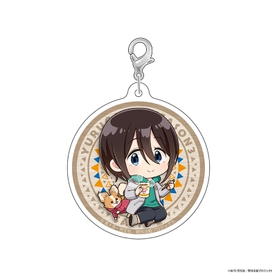 【グッズ-キーホルダー】ゆるキャン カップ麺シリーズ アクリルキーホルダー 恵那【アクロス】