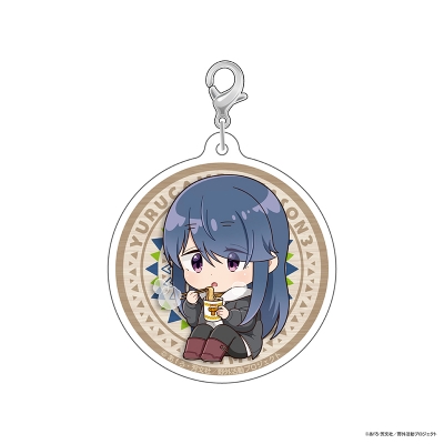 【グッズ-キーホルダー】ゆるキャン カップ麺シリーズ アクリルキーホルダー リン【アクロス】