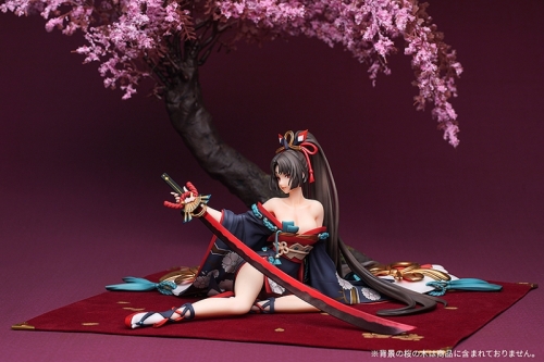 美少女フィギュア 陰陽師 妖刀姫 桜雨刀舞ver 1 8 完成品フィギュア アニメイト