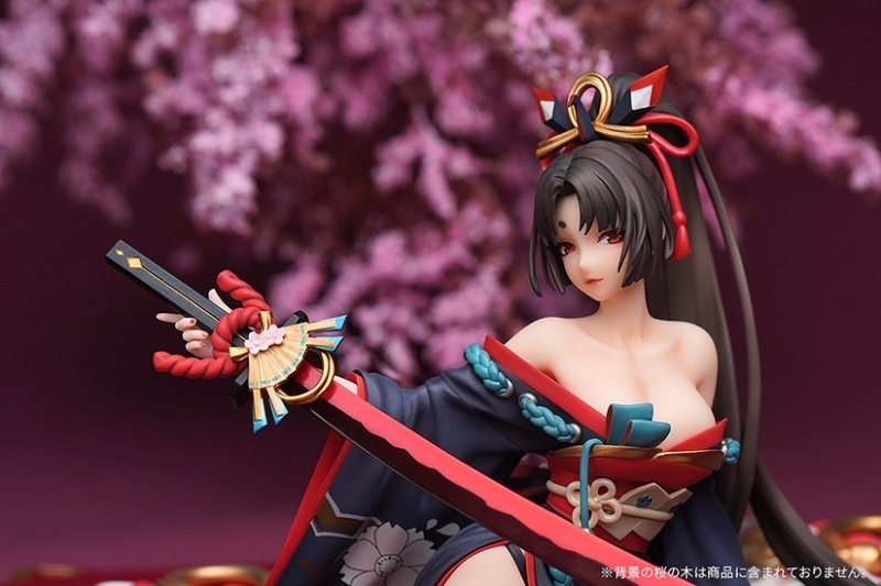 美少女フィギュア 陰陽師 妖刀姫 桜雨刀舞ver 1 8 完成品フィギュア アニメイト
