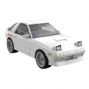 【フィギュア-キット】「頭文字D」 高橋涼介 RX7-FC3S(白) リアルボディキット【再販】の画像