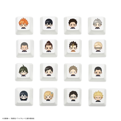 【グッズ-カバーホルダー】ハイキュー!! × ふもコレ キーキャップセット(烏野高校)