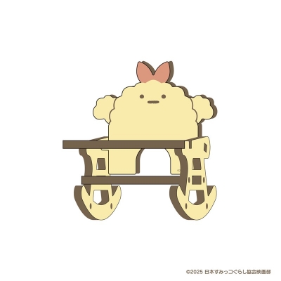 【グッズ-置きもの】「映画 すみっコぐらし 空の王国とふたりのコ」 ゆらゆらベビーチェア/えびふらいのしっぽ