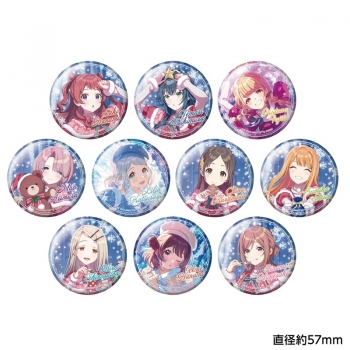 グッズ-バッチ】学園アイドルマスター トレーディングホログラム缶 