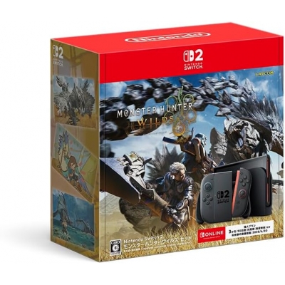 【NS2】本体 Nintendo Switch 2 日本語・国内専用 モンスターハンターワイルズ セット