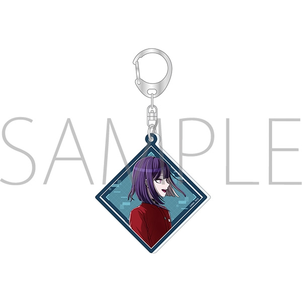 【グッズ-キーホルダー】HUNDRED LINE -最終防衛学園- ラメアクリルキーホルダー／九十九今馬