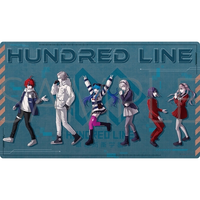 【グッズ-マット】HUNDRED LINE -最終防衛学園- マルチプレイマット/集合