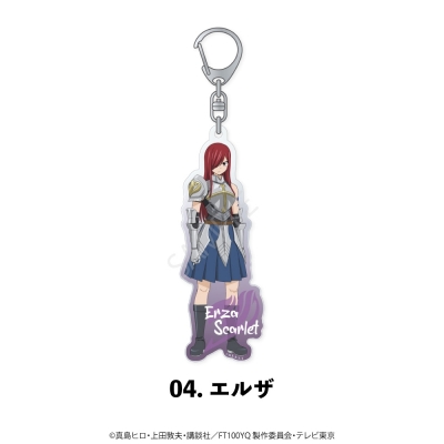 【グッズ-キーホルダー】FAIRY TAIL 100年クエスト アクリルキーホルダー 04.エルザ