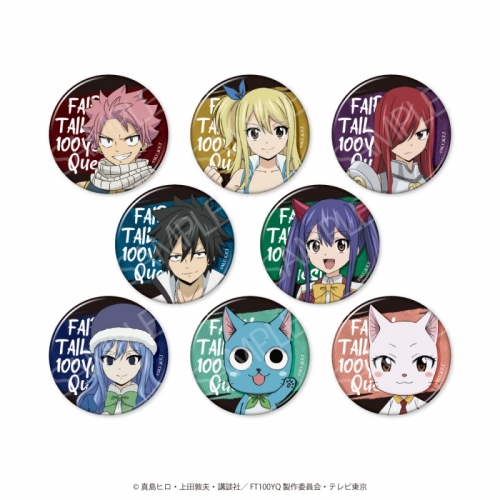 グッズ-バッチ】FAIRY TAIL 100年クエスト ランダム缶バッジBOX(全8 