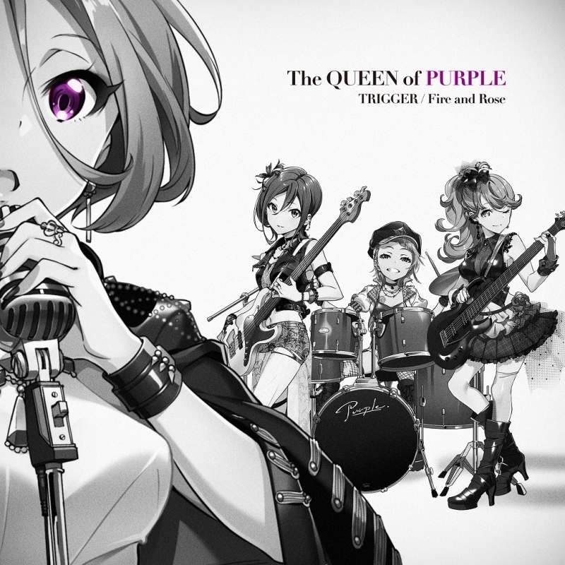 【キャラクターソング】ゲーム Tokyo 7th シスターズ The QUEEN of PURPLE/TRIGGER 通常盤