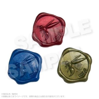 【グッズ-シール】テガミバチ シーリングワックス風シール