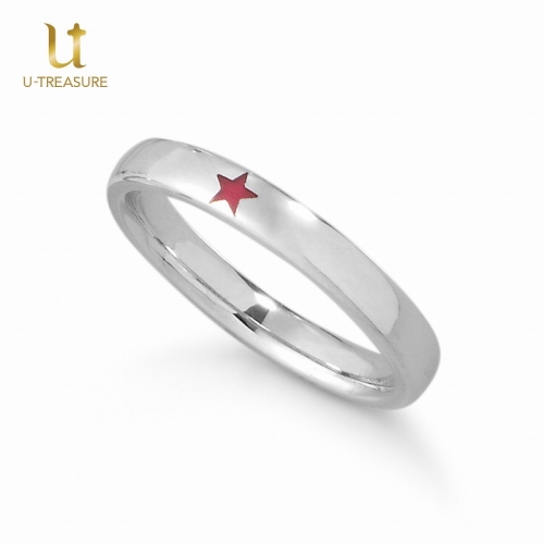 グッズ 指輪 Tvアニメ 美少年探偵団 イメージリング シルバー 袋井 満 樹脂 レッド 8号 アニメイト