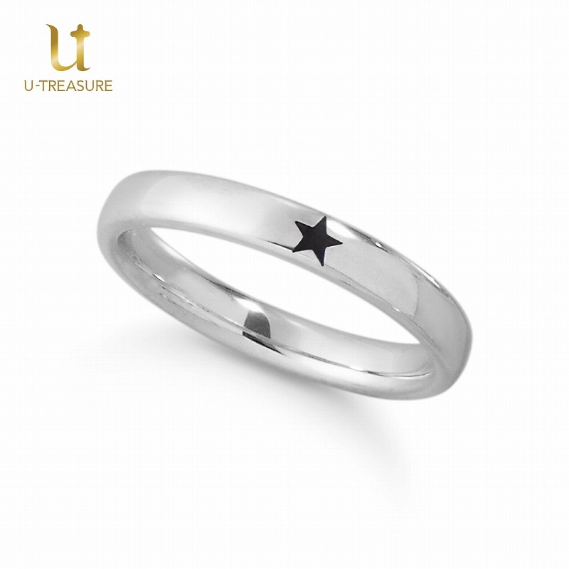 グッズ 指輪 Tvアニメ 美少年探偵団 イメージリング K10ホワイトゴールド 指輪 創作 樹脂 ブラック 8号 アニメイト