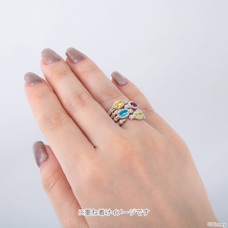 グッズ 指輪 再販 ディズニー ツイステッドワンダーランド マジカルペンリング オクタヴィネル寮 シルバー 15号尾びれのキャンディ フロイド リーチ アニメイト