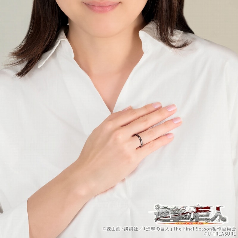 グッズ > アクセサリー > 【グッズ-指輪】進撃の巨人 メッセージリング