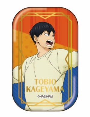 グッズ バッチ ハイキュー To The Top スクエア缶バッジ アニメイト