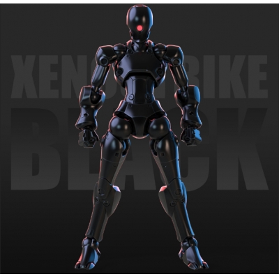 【プラモデル】3 min projectシリーズ 強攻異人 メタリックブラック 1/18