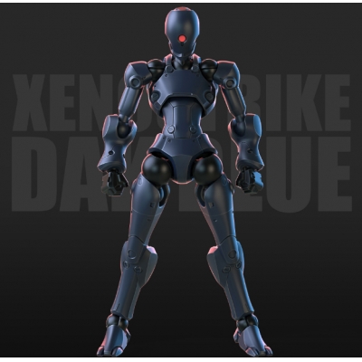 【プラモデル】3 min projectシリーズ 強攻異人 ネイビー 1/18