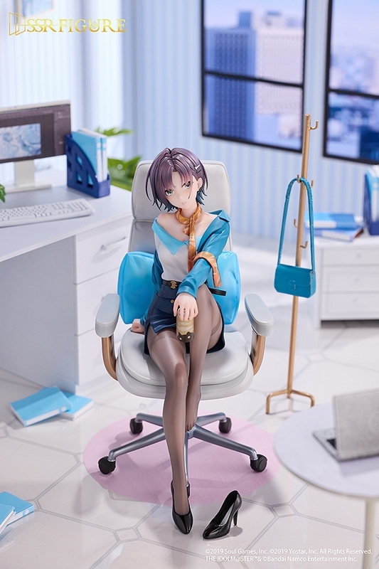 【美少女フィギュア】SSR FIGURE アイドルマスター シャイニーカラーズ × 雀魂 浅倉透 おしごとエフォートレス Ver. 1/7 完成品フィギュア【三次受注】【メーカー特典付】