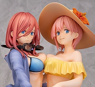 【美少女フィギュア】五等分の花嫁 中野一花＆中野三玖 1/7 完成品フィギュア