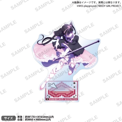 【グッズ-スタンドポップ】アニメ「NEEDY GIRL OVERDOSE」 アクリルスタンド 獄薔薇美血華