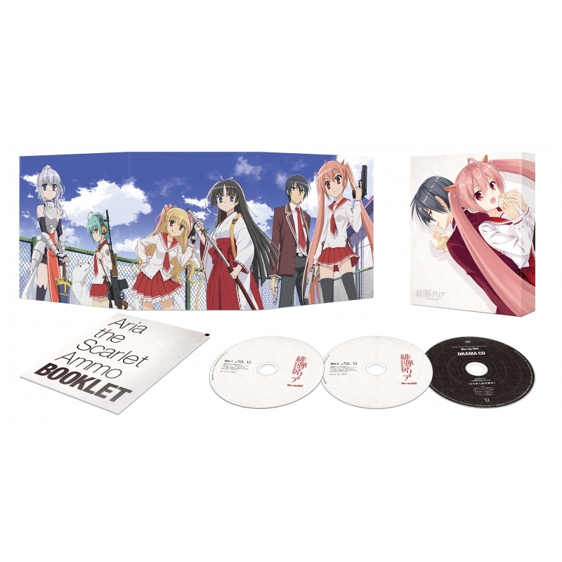 Blu Ray 緋弾のアリア Blu Ray Box アニメイト Blu Ray 緋弾のアリア Blu Ray Box アニメイト