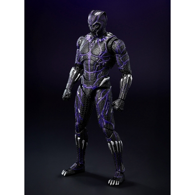 【アクションフィギュア】Marvel Studios' The Infinity Saga (マーベル・スタジオの『インフィニティ・サーガ』) DLX ブラックパンサー(キネティック・エネルギー・チャージド) 1/12