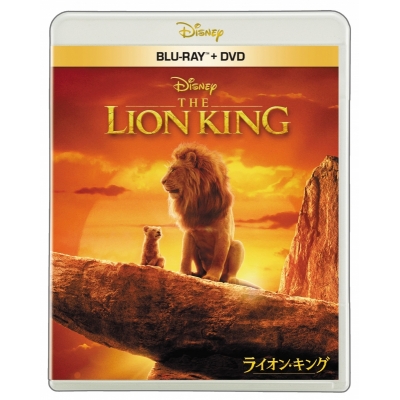 【Blu-ray】映画 実写 ライオン・キング ブルーレイ + DVD セット