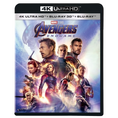 【Blu-ray】映画 アベンジャーズ/エンドゲーム 4K UHD 3D + ブルーレイ セット