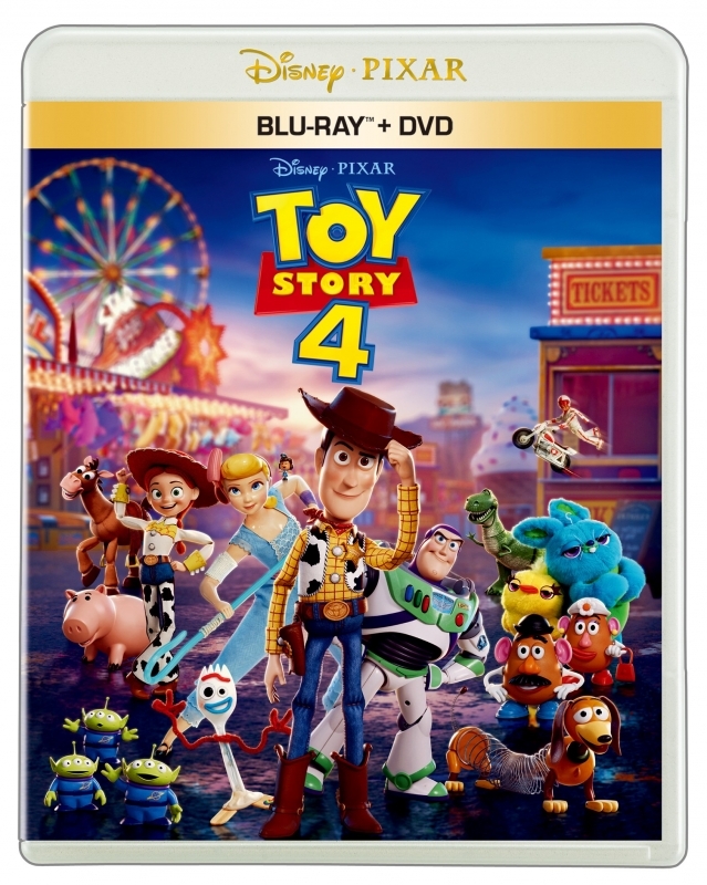 【Blu-ray】映画 トイ・ストーリー4 ブルーレイ ＋ DVD セット