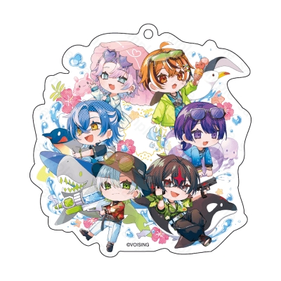 【グッズ-キーホルダー】クロノヴァ アクリルキーホルダー 2024年 Summer ver. 全員集合