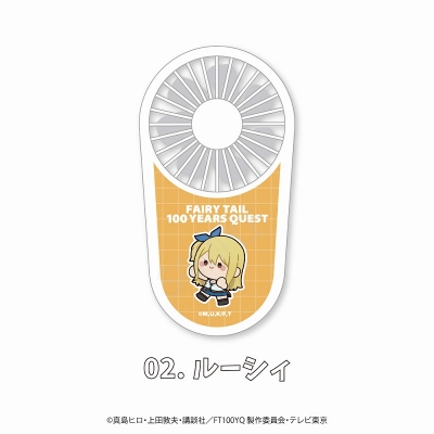 【グッズ-扇風機】FAIRY TAIL 100年クエスト ミニファン ルーシィ