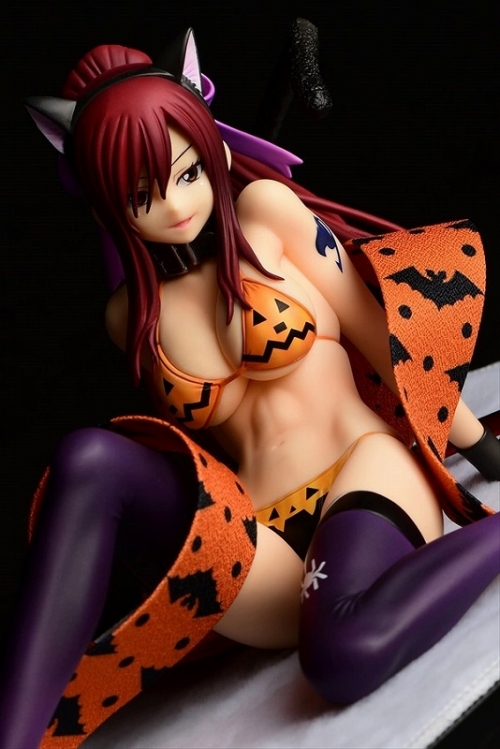 美少女フィギュア】FAIRY TAIL エルザ・スカーレット・ハロウィン猫 