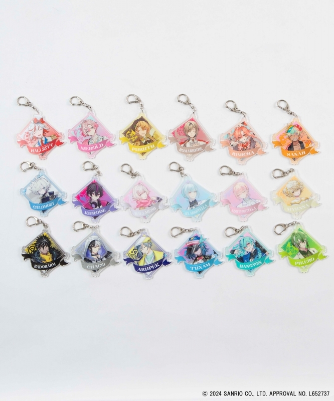 【グッズ-キーホルダー】フラガリアメモリーズ コラボランダムアクリルキーホルダー【WEGOコラボ】