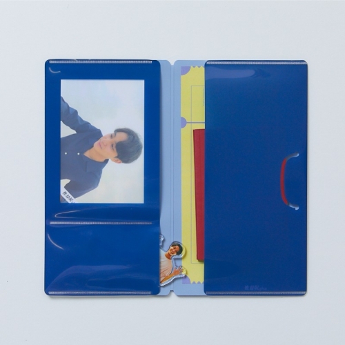 グッズ-クリアファイル】ノンキャラオリジナル マルチファイル 05.黒  