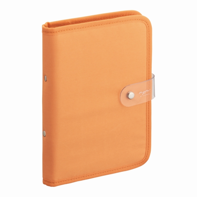 【グッズ-ファイル】ノンキャラ コレクションバインダー アプリコットオレンジ【myfa（ミファ）】