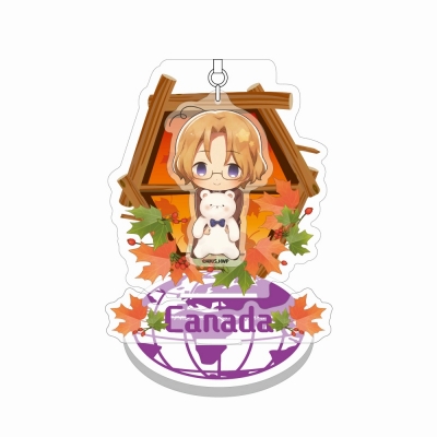 【グッズ-スタンドポップ】ヘタリア World★Stars きゃらふろる ゆらゆらアクリルスタンド vol.2 カナダ