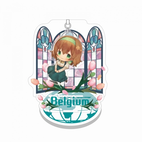 グッズ スタンドポップ ヘタリア World Stars きゃらふろる ゆらゆらアクリルスタンド Vol 2 ベルギー アニメイト