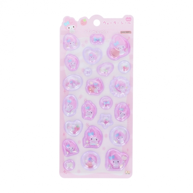 【グッズ-シール】サンリオキャラクターズ ウォーターシールmini ステショ☆MarshmallowPop マイメロディ