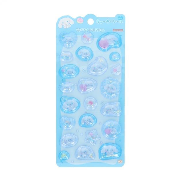 【グッズ-シール】サンリオキャラクターズ ウォーターシールmini ステショ☆MarshmallowPop シナモロール