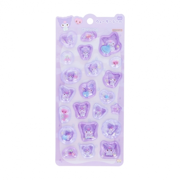 【グッズ-シール】サンリオキャラクターズ ウォーターシールmini ステショ☆MarshmallowPop クロミ