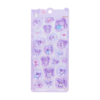 【グッズ-シール】サンリオキャラクターズ ウォーターシールmini ステショ☆MarshmallowPop クロミ
