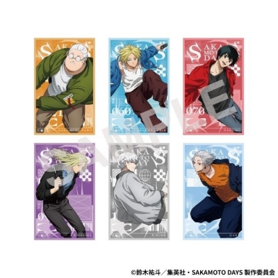 【グッズ-カード】SAKAMOTO DAYS ブラインドクリアカード READY ver. (全6種) B
