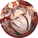 【グッズ-バッチ】鳴潮 『:対決』公式缶バッジ ― BP01 第一弾 ツバキ Ver.の画像