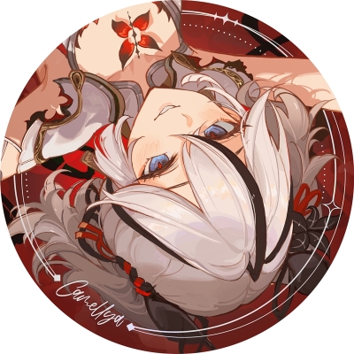 【グッズ-バッチ】鳴潮 『:対決』公式缶バッジ ― BP01 第一弾 ツバキ Ver.