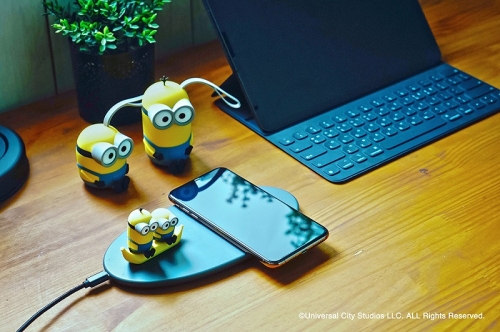 その他 音楽 ミニオンズ ワイヤレス充電パッド アニメイト
