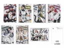 【グッズ-ポストカード】桃源暗鬼 ジャージメイドA5ポストカードセット【再販】の画像